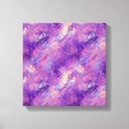 Impressão Em Tela Textura de Gel de Cristal Roxo Âmbar