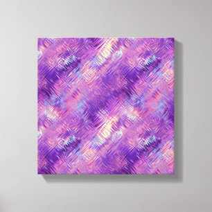 Impressão Em Tela Textura de Gel de Cristal Roxo Âmbar