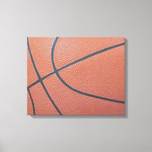 Impressão Em Tela Textura de Team Spirit_Basbol_Hoops Lover
