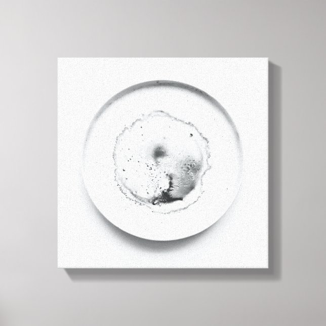 Impressão Em Tela Textura monocromática de café abstrato art 2 (Frente)