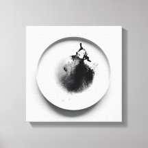 Textura monocromática em café abstrato art 13