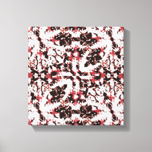 Impressão Em Tela Texture Mosaic Abstract Design