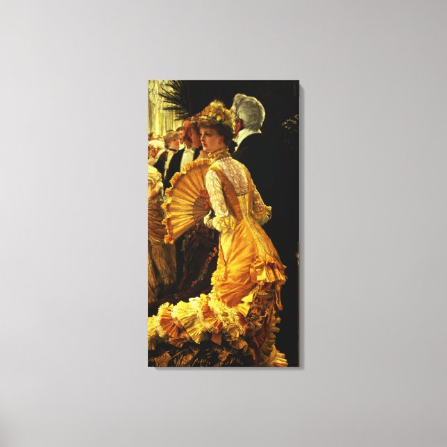 Impressão Em Tela The Ball, c.1878 (Frente)