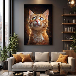 Impressão Em Tela The Celestial Gaze