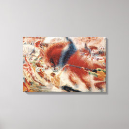 Impressão Em Tela The City Rises (por Umberto Boccioni)