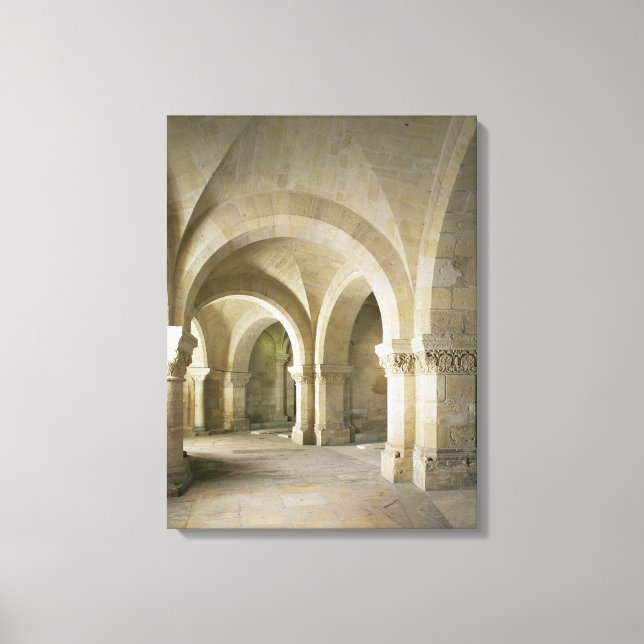 Impressão Em Tela The Crypt, c.1144 (foto) (Frente)
