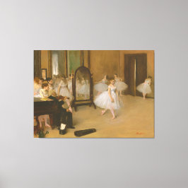 Impressão Em Tela The Dancing Class (1870) Edgar Degas
