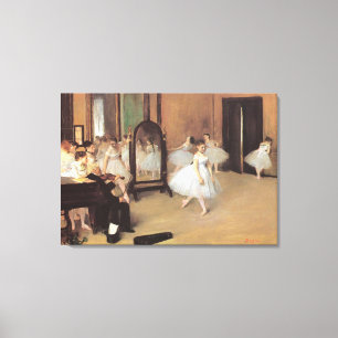 Impressão Em Tela The Dancing Class, por Edgar Degas, Balé de Vinta