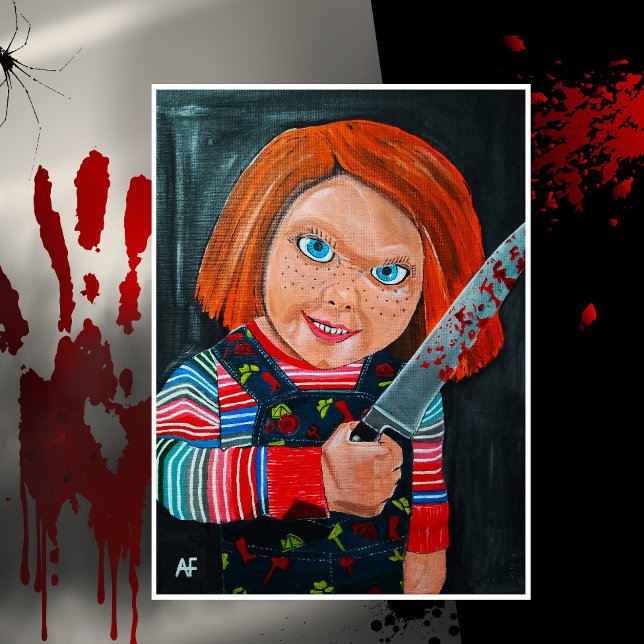 Impressão Em Tela The Doll Painting by Alfred Fox (Criador carregado)