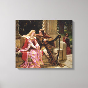 Impressão Em Tela The End of the Song por Edmund Leighton, c. 1902