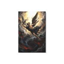 The Fall of Lucifer from Heaven