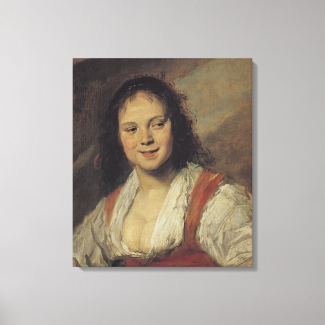Impressão Em Tela The Gypsy Woman, c.1628-30 (Frente)