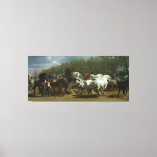 Impressão Em Tela "The Horse Fair", por Rosa Bonheur