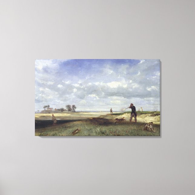 Impressão Em Tela The Hunt, 1847 (Frente)