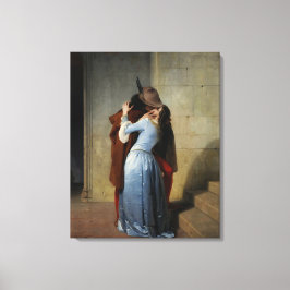 Impressão Em Tela The Kiss (por Francesco Hayez)