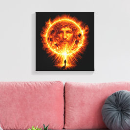 Impressão Em Tela The Light. The Son.