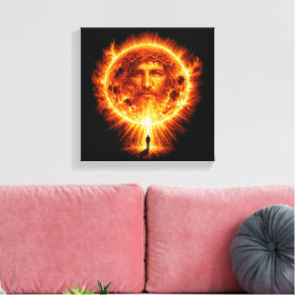 Impressão Em Tela The Light. The Son.