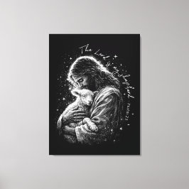 Impressão Em Tela The Lord is my Shepard. Psalm 23.