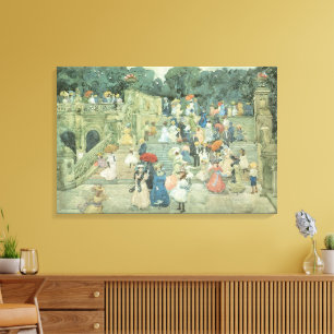 Impressão Em Tela The Mall, Central Park de Maurice Prendergast
