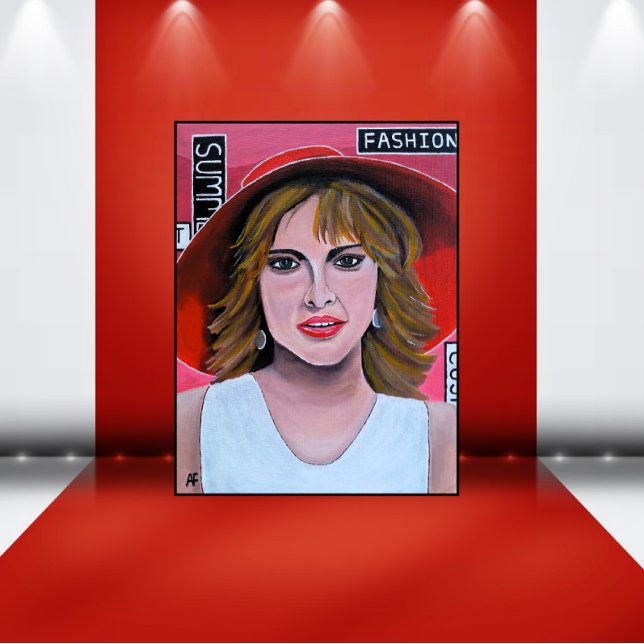 Impressão Em Tela The Mannequin Painting by Alfred Fox (Criador carregado)