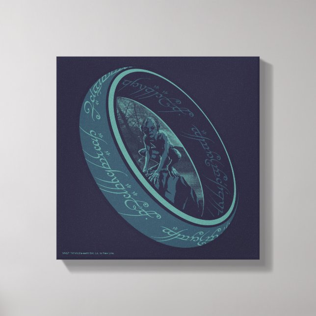 Impressão Em Tela THE ONE RING™ GOLLUM™ Graphic (Frente)