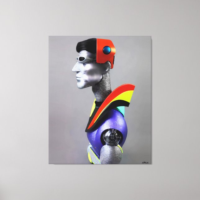 Impressão Em Tela The Raygunner (Frente)