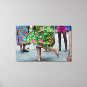 Impressão Em Tela The Rhythm of Motion: Traditional Brazilian Samba 