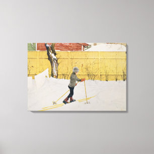 Impressão Em Tela The Skier, c.1909