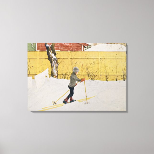 Impressão Em Tela The Skier, c.1909 (Frente)