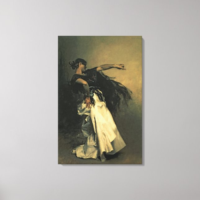 Impressão Em Tela The Spain Dancer, study for 'El Jaleo', 1882 (Frente)