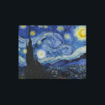 Impressão Em Tela The Starry Night - Vincent Van Gogh<br><div class="desc">The Starry Night - Vincent Van Gogh</div>