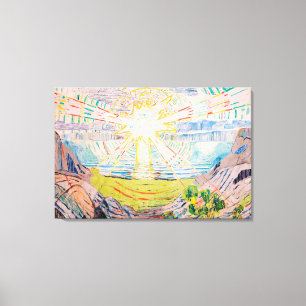 Impressão Em Tela The Sun por Edvard Munch