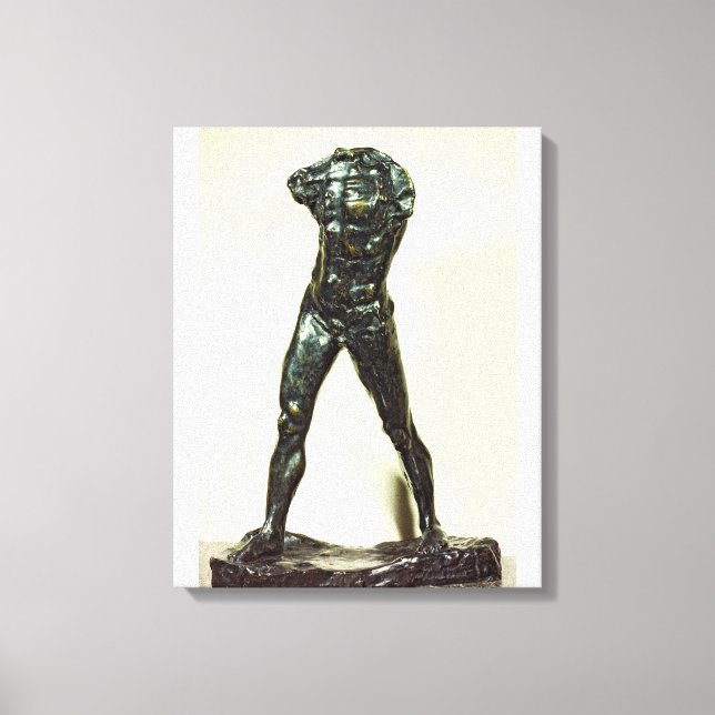 Impressão Em Tela The Walking Man, 1877 (bronze) (Frente)
