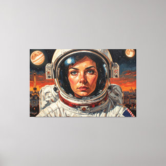 IMPRESSÃO EM TELA THE WORLD WE DISCOVERED PARIS 18