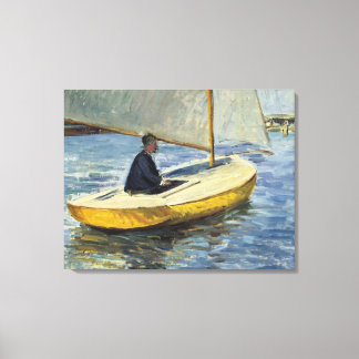 Impressão Em Tela The Yellow Boat, 1891 - Gustave Caillebotte