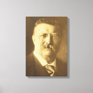 Impressão Em Tela THEODORE ROOSEVELT Retrato de Edward S. Curtis