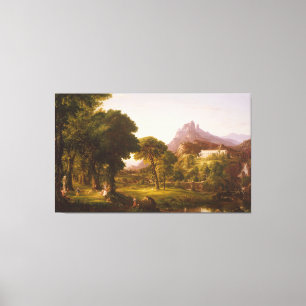 Impressão Em Tela Thomas Cole Dream of Arcadia