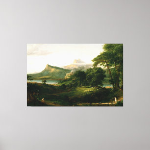 Impressão Em Tela Thomas Cole O Curso do Império - O Arcadiano