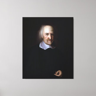 Impressão Em Tela Thomas Hobbes de John Michael Wright