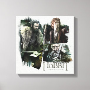 Impressão Em Tela THORIN OAKENSHIELD™, BILBO BAGGINS™, & Gandalf