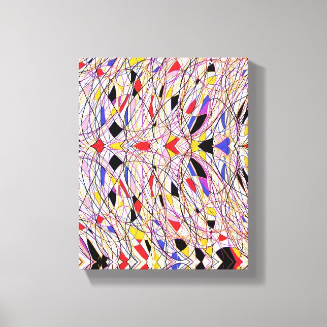 Impressão Em Tela Threads da fantasia (Frente)