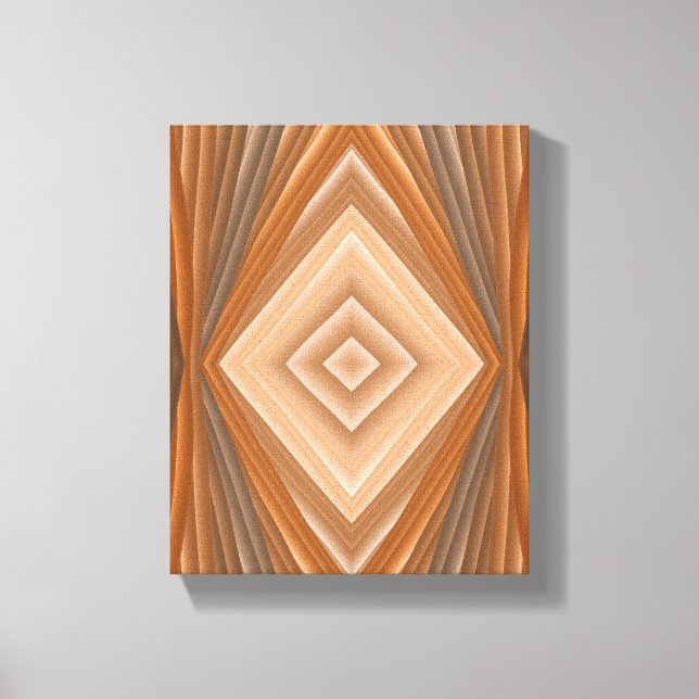 Impressão Em Tela Threads Radiantes: A Conexão de Cores (Frente)