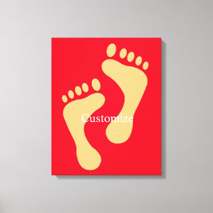 Impressão Em Tela Thunder_Cove Bum Praia Descalço