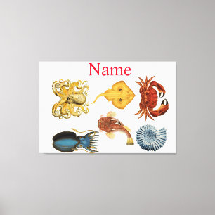 Impressão Em Tela Thunder_Cove de Assormento Único do Mar