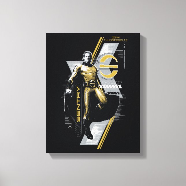 Impressão Em Tela Thunderbolts* | Sentry Character Graphic (Frente)