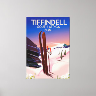 Impressão Em Tela Tiffindell South Africa Ski poster