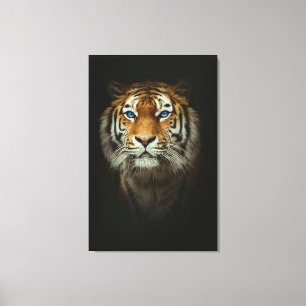 Impressão Em Tela Tigre
