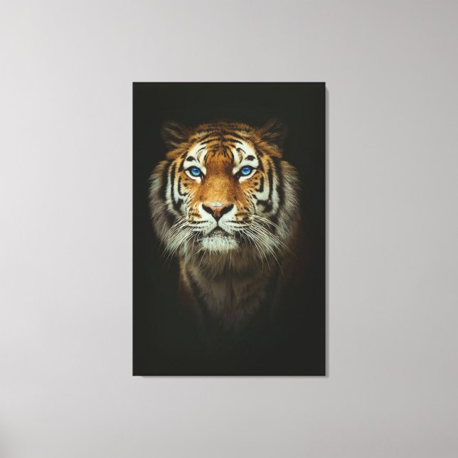 Impressão Em Tela Tigre (Frente)