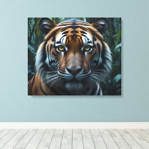 Impressão Em Tela Tigre da Selva