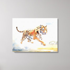 Impressão Em Tela Tigre na Ação 2